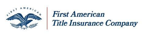 first american title and escrow|first american title insurance comp.